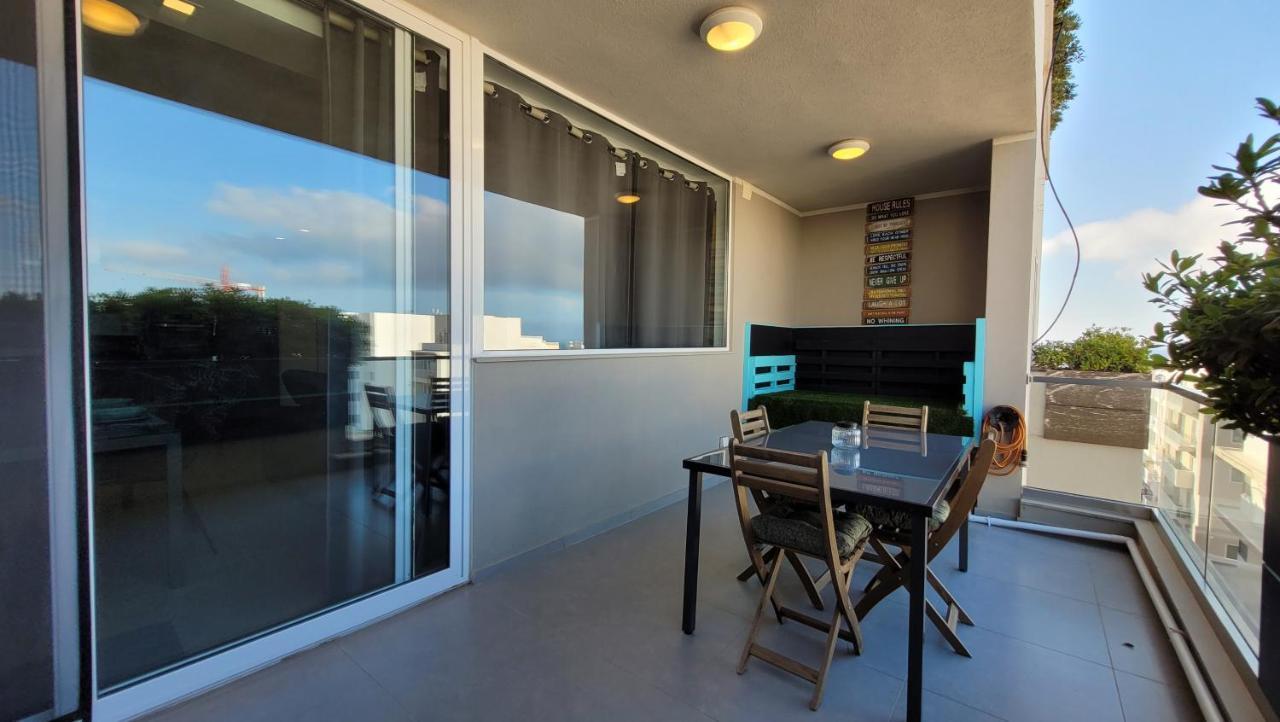 Stylish - Modern - Large Terrace - 2 Bed - 200 M From Sea - Fully Air Con St. Paul's Bay Exterior foto
